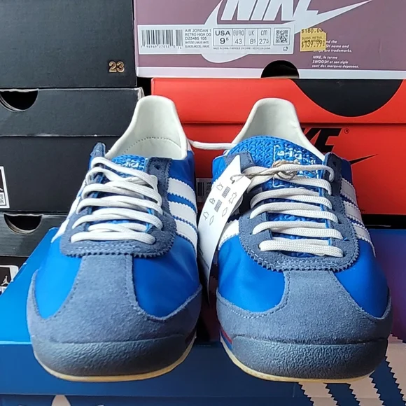 Adidas SL 72 OG W Men's Blue and Gray Sneakers 9 1/2